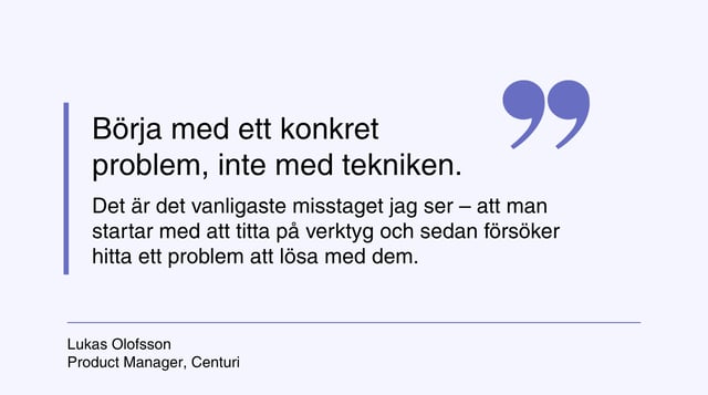 AI i kvalitetsarbetet Lukas citat 1