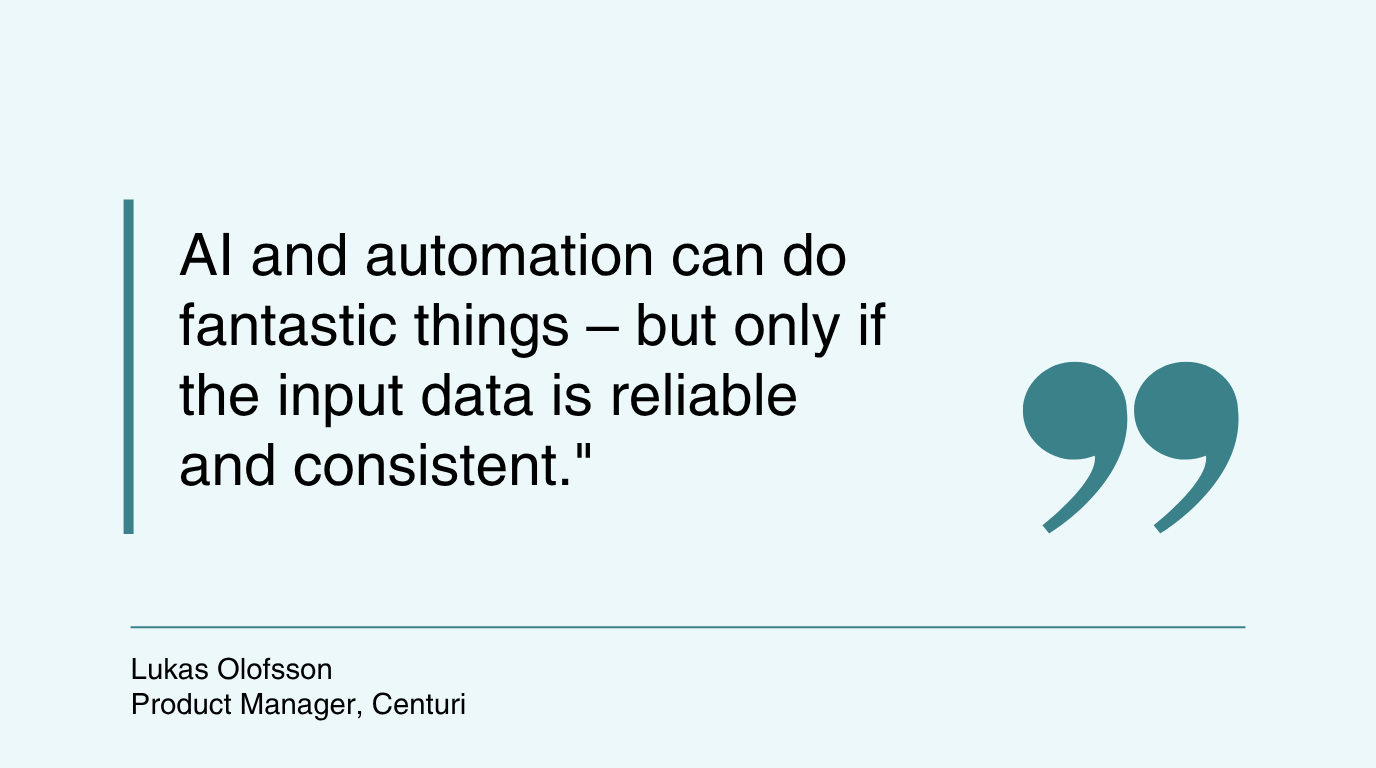 AI in quality management Lukas quote 3