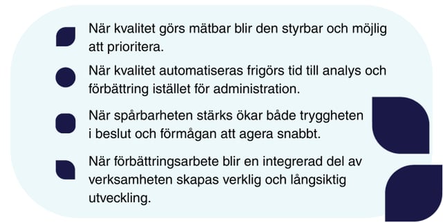Infographic - kvalitetsarbete
