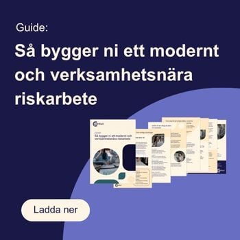 bild på en guide om riskarbete